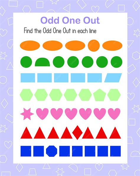 which figure is the odd one out|odd one out .